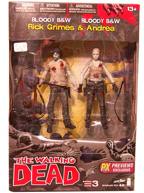 Oasis Collectibles Inc. - Walking Dead Comic - Rick + Andrea