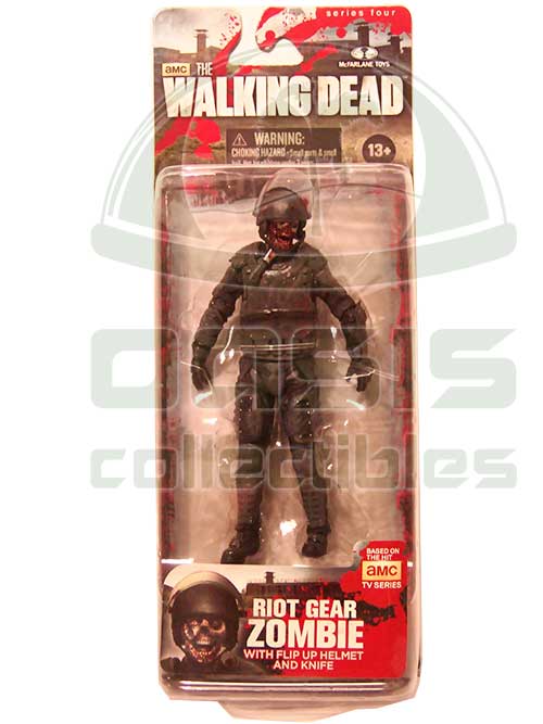 Oasis Collectibles Inc. - Walking Dead T.V. - Riot Gear Zombie