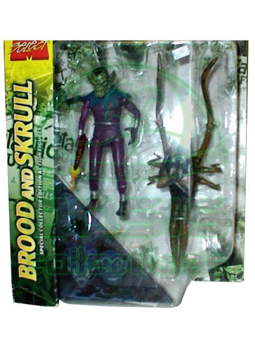 Oasis Collectibles Inc. - Marvel Select - Brood + Skull