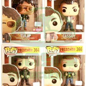 Oasis Collectibles Inc. - Pop T.V. - Preacher - Arseface, Jesse Custer, Cassidy, Tulip
